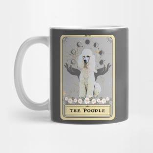 The Poodle Dog Tarot Card, Poodle Lover Mug